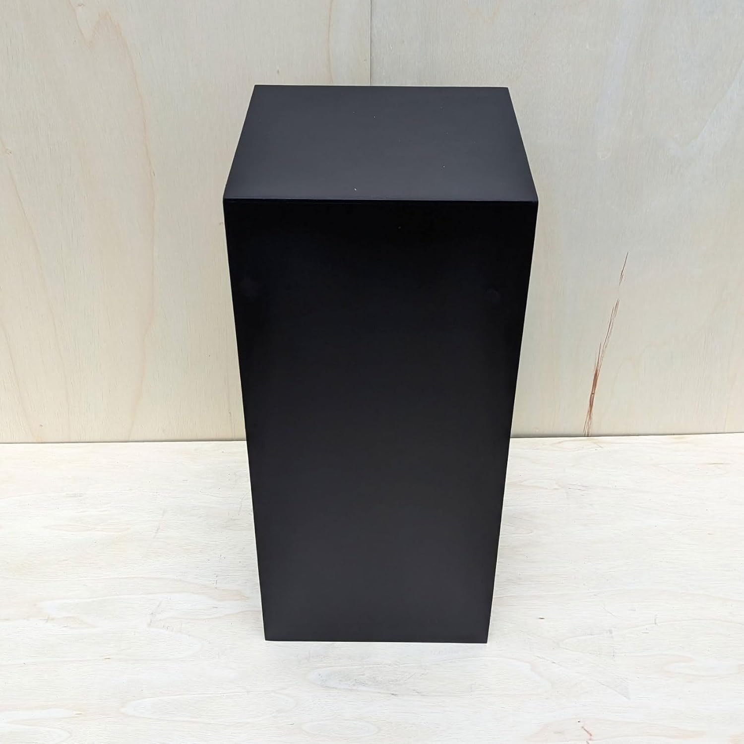 30 Inch High Matte Black Display Pedestal Stand