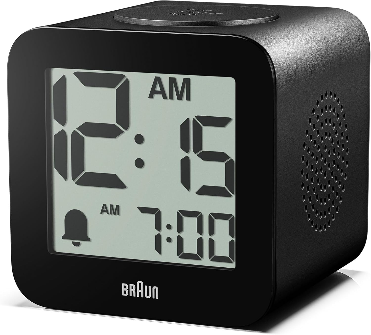 Braun Digital Speaking Alarm Clock with Snooze and Crescendo Beep