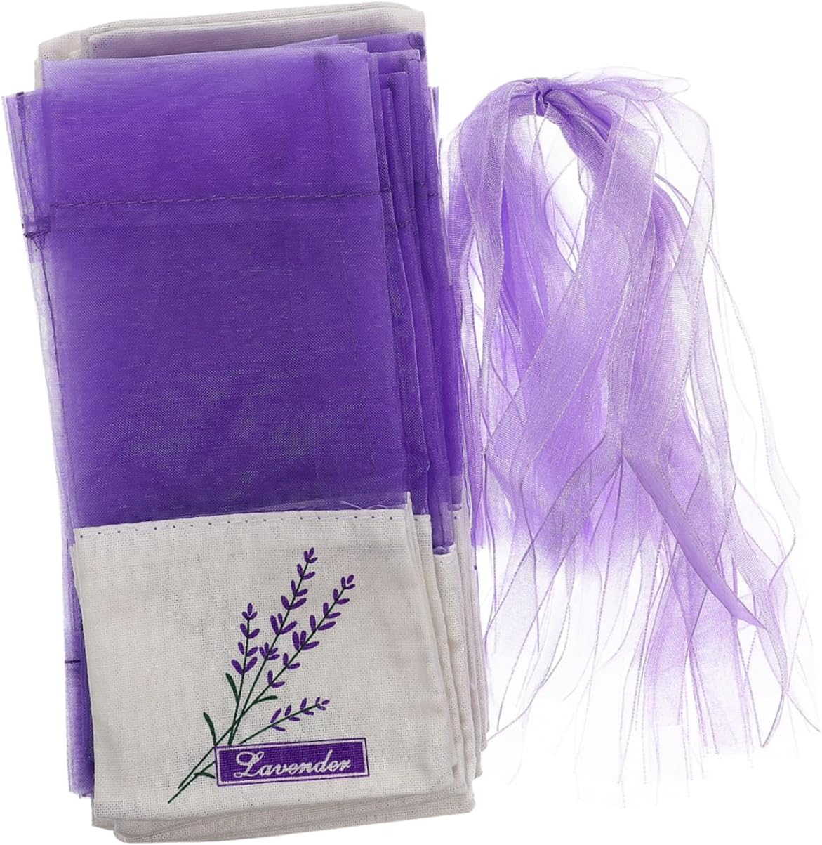 Sosoport 50pcs Lavender Sachet Bags for Home and Car Storage