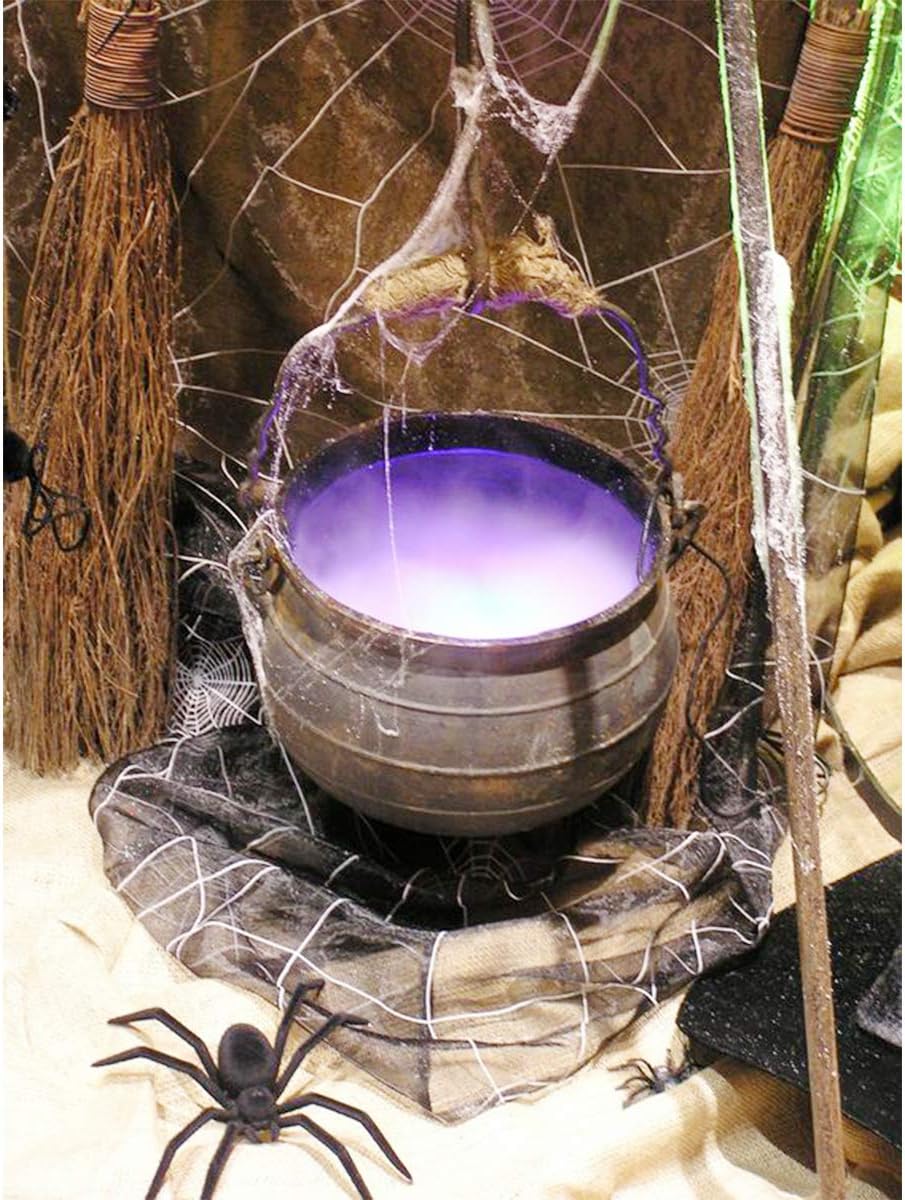 Halloween Party Mist Maker with 9 LED Lights