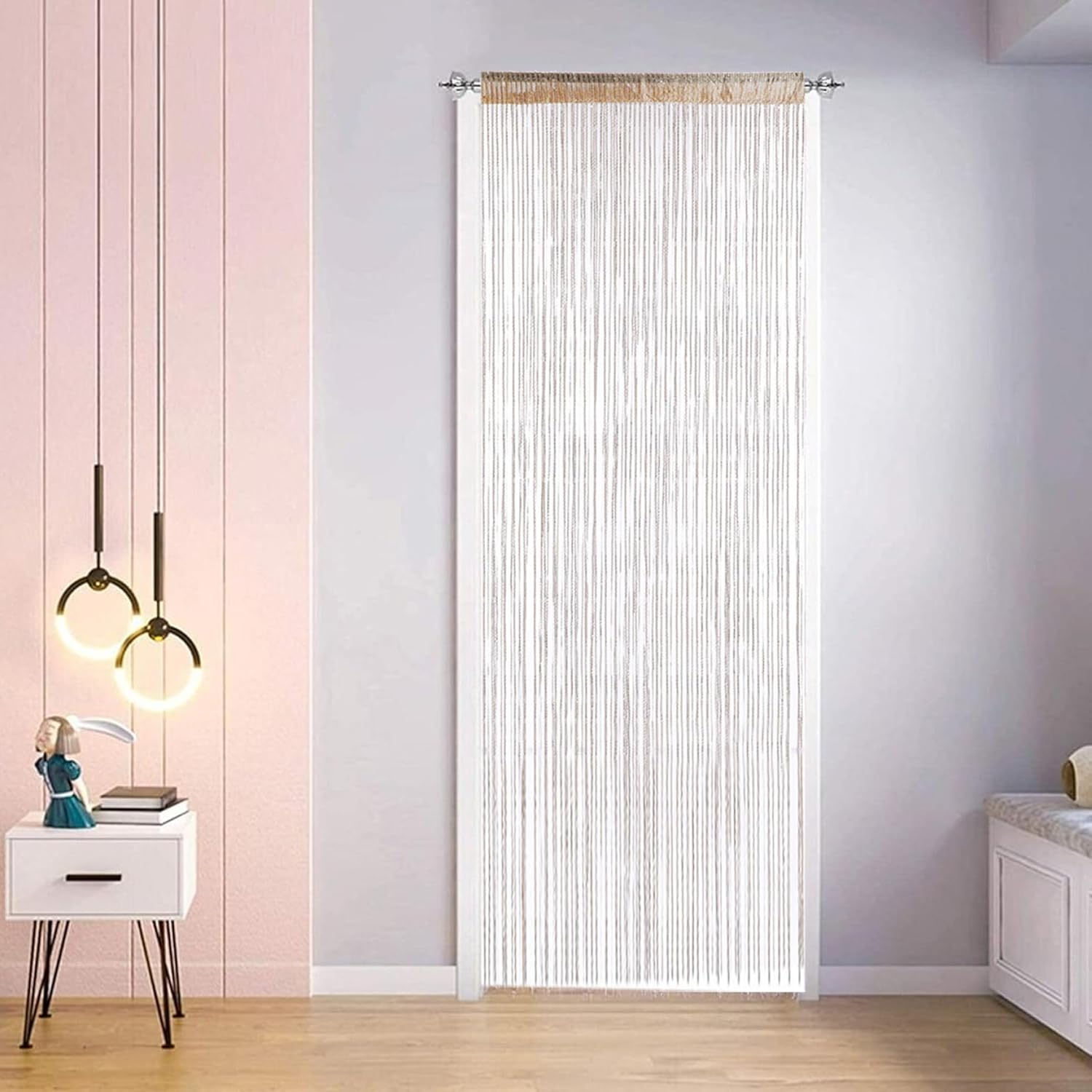 Bead Curtain for Doorway 100x200cm Sparkle Decor Panel