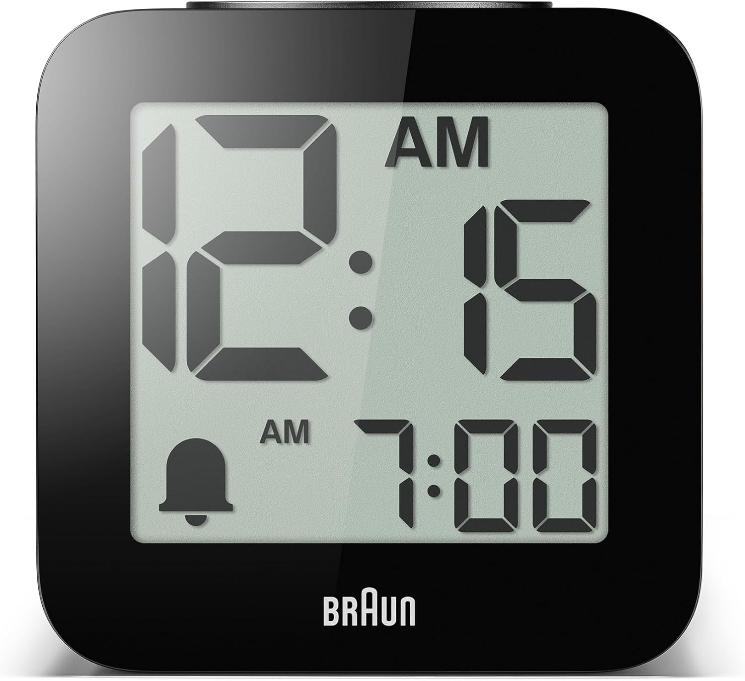 Braun Digital Speaking Alarm Clock with Snooze and Crescendo Beep