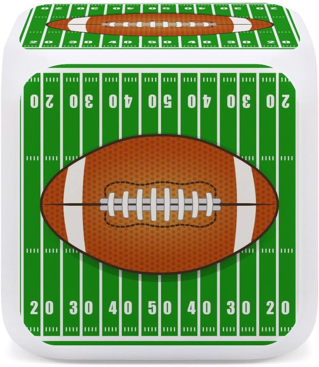 Donnapink American Football Green Field LED Alarm Clock