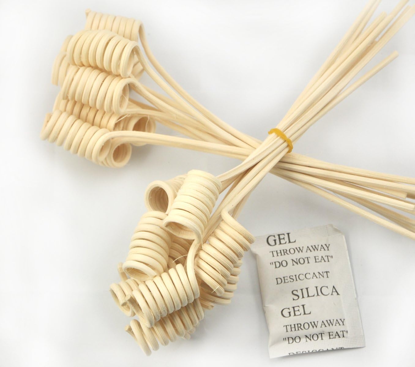 Ougual Wavy Spiry Reed Diffuser Sticks 20 Pack 7 Inch