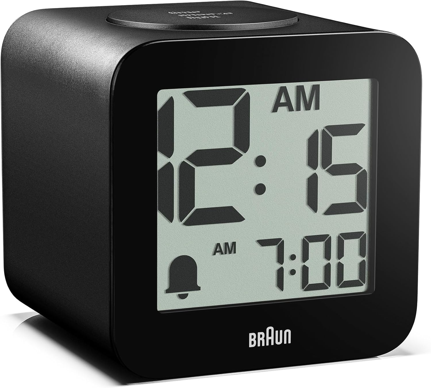 Braun Digital Speaking Alarm Clock with Snooze and Crescendo Beep