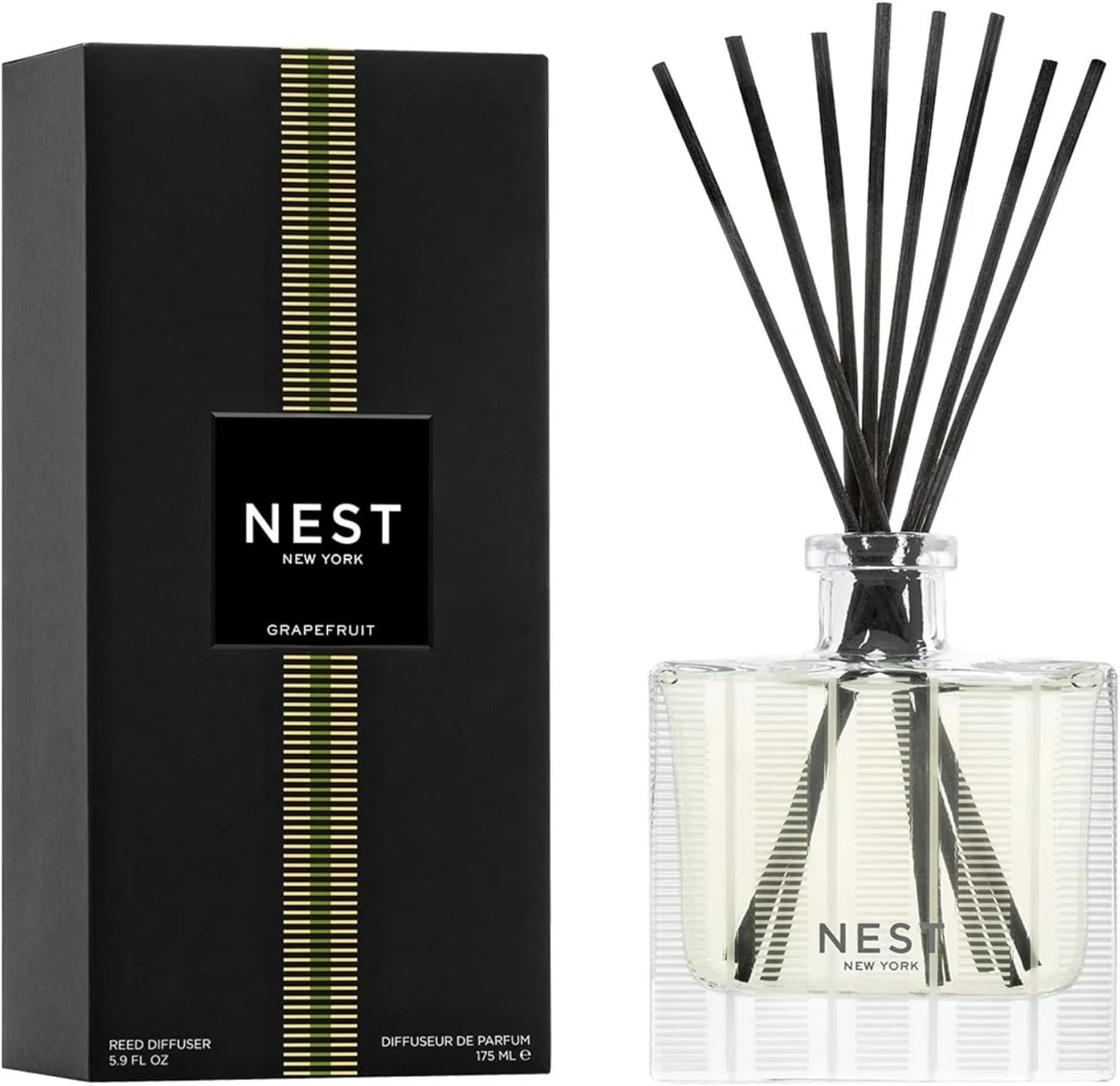 NEST New York Grapefruit Reed Diffuser - 59 Fl Oz - 90 Day Fragrance