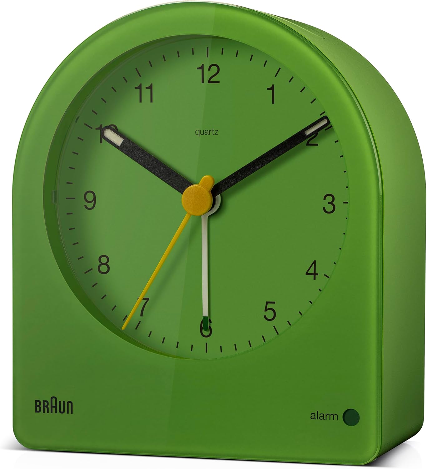 Braun Classic Analogue Alarm Clock with Snooze and Continuous Backlight
