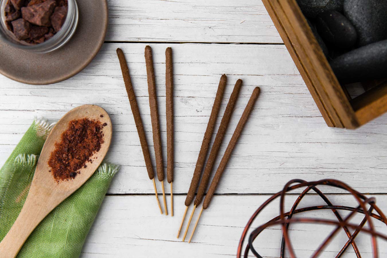 Dragons Blood Incense Sticks - 6 Hand-Rolled Artisan Pieces