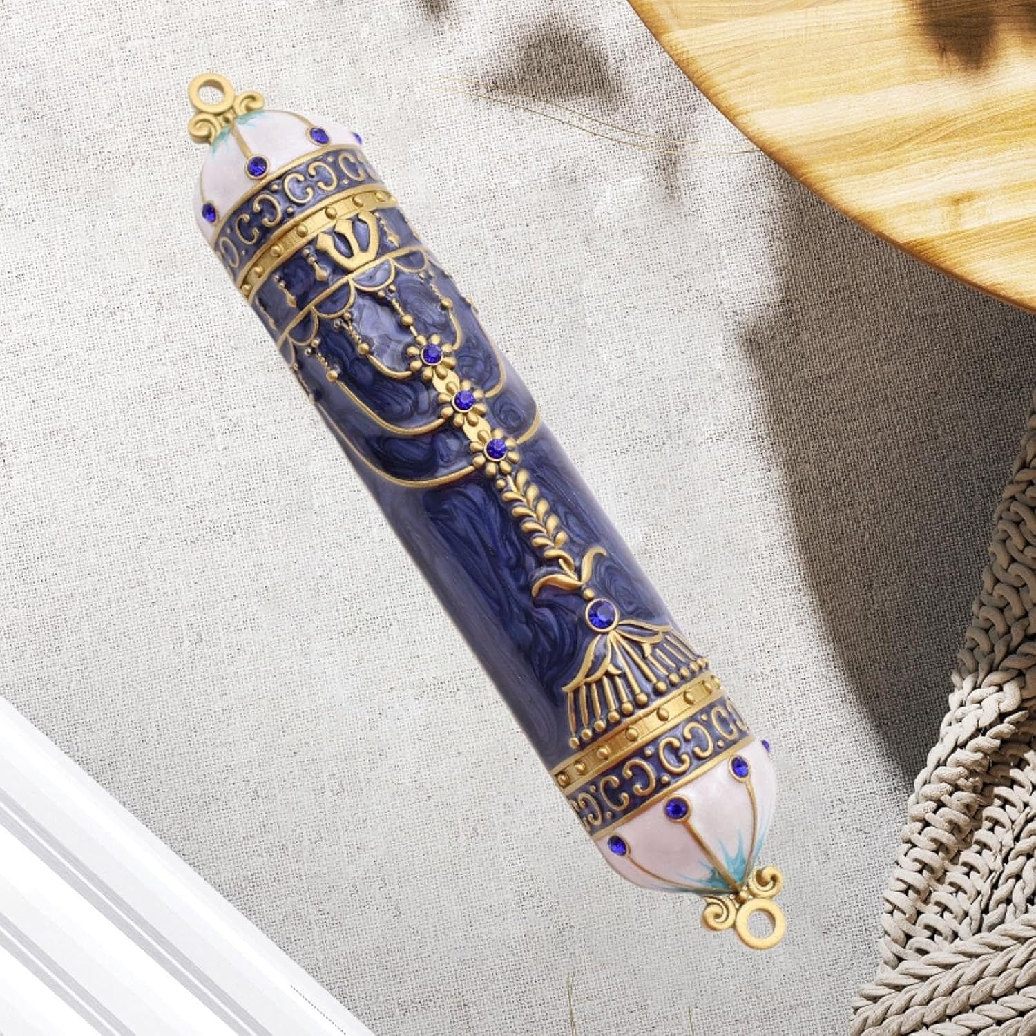 13 cm Door Mezuzah Case Judaica Gift for Protection and Welcome