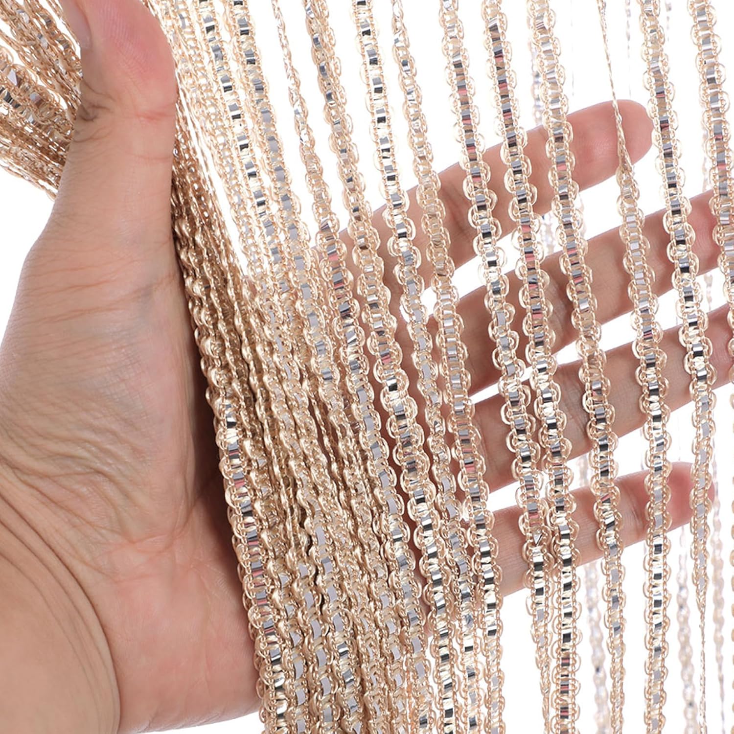 Bead Curtain for Doorway 100x200cm Sparkle Decor Panel