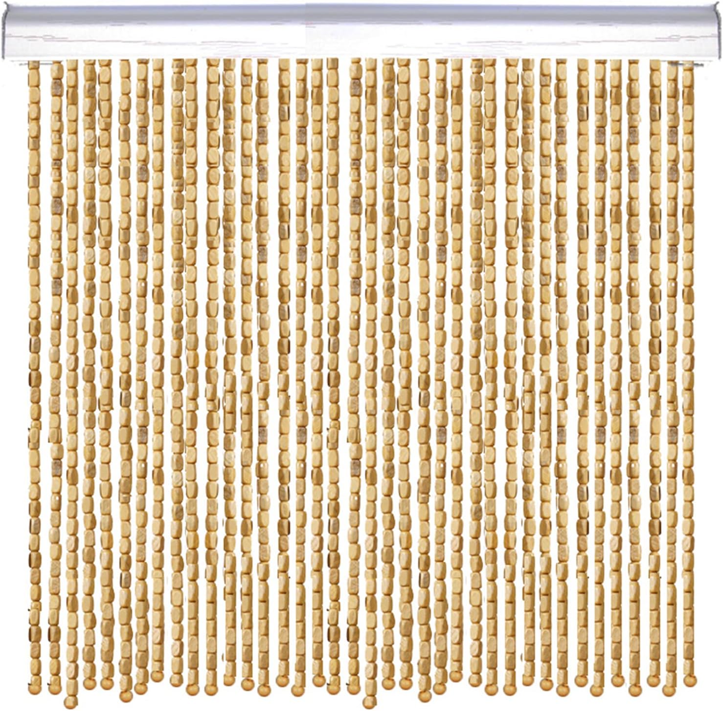 Handmade Bamboo Beaded Curtain for Bedroom and Doorway