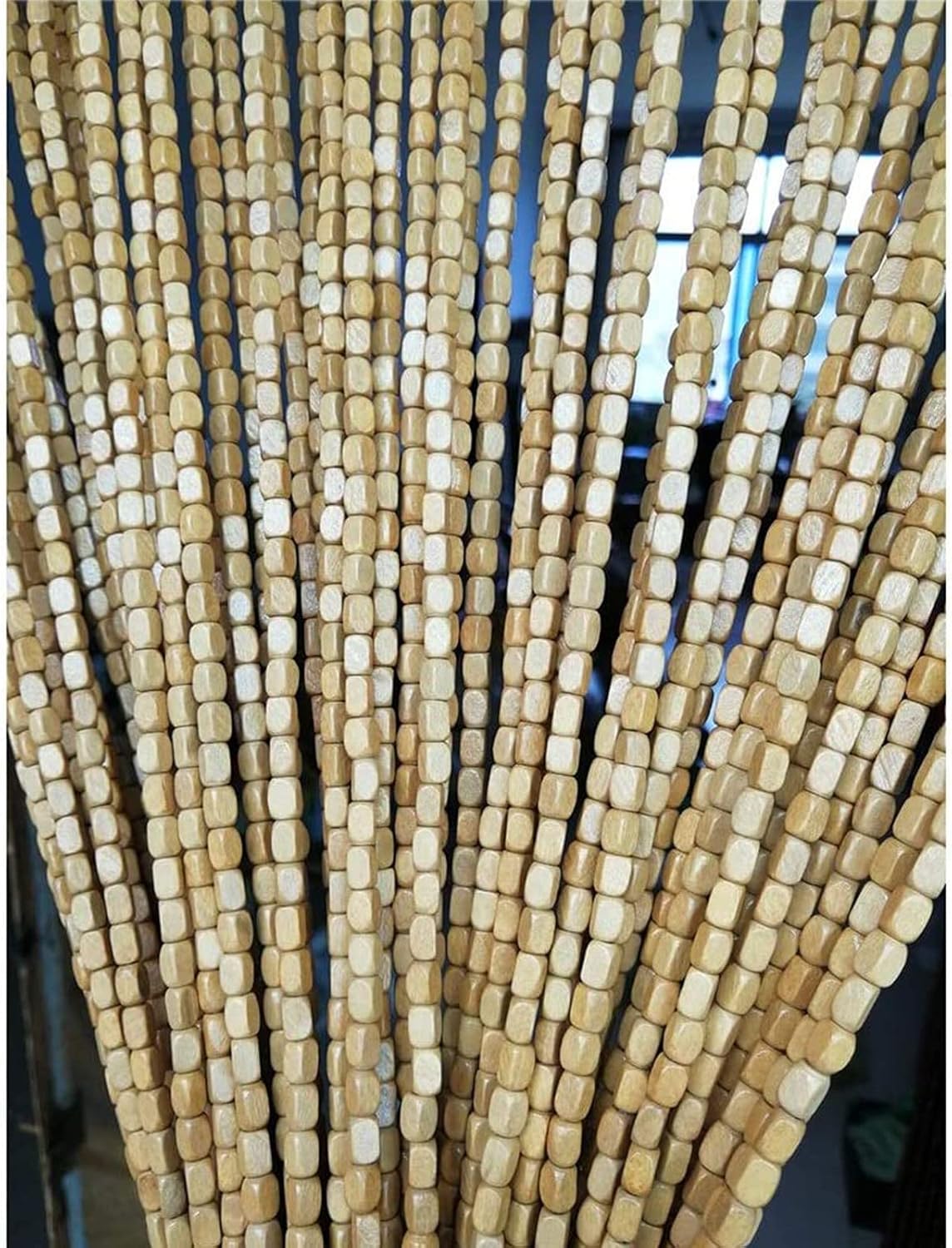 Handmade Bamboo Bead Door Curtain for Home Decor