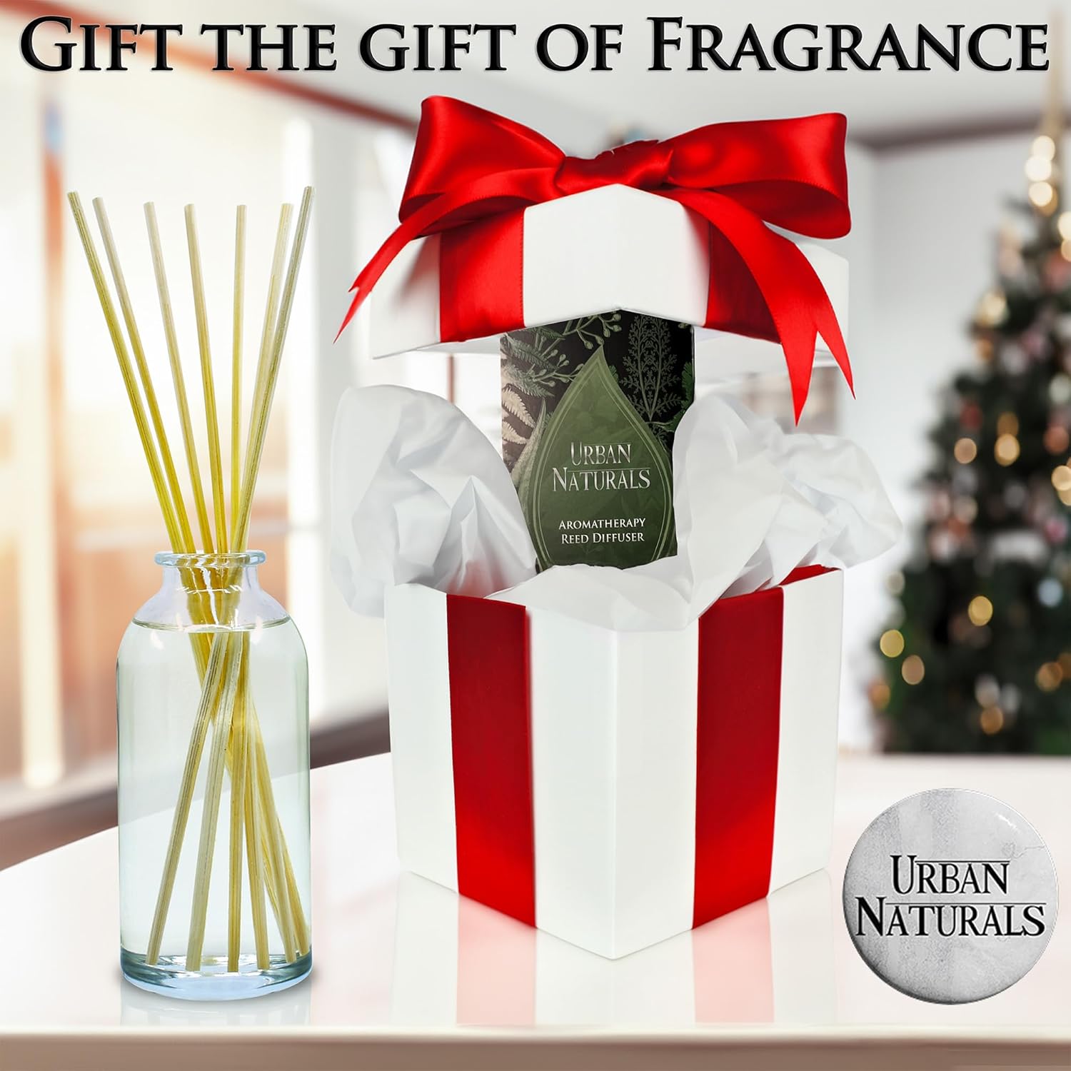 Urban Naturals Ocean Mist Sea Salt Reed Diffuser Set