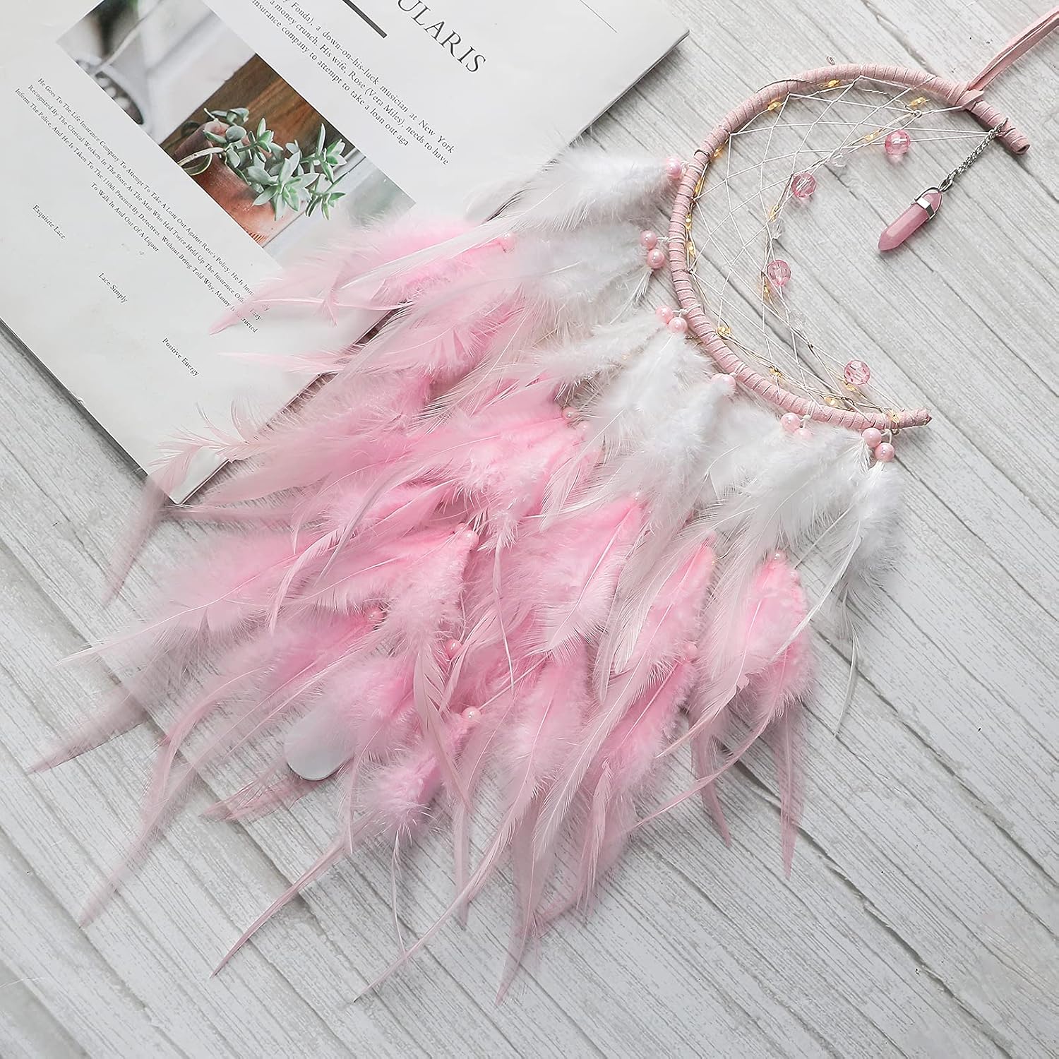Dremisland Dream Catcher with Fairy Lights