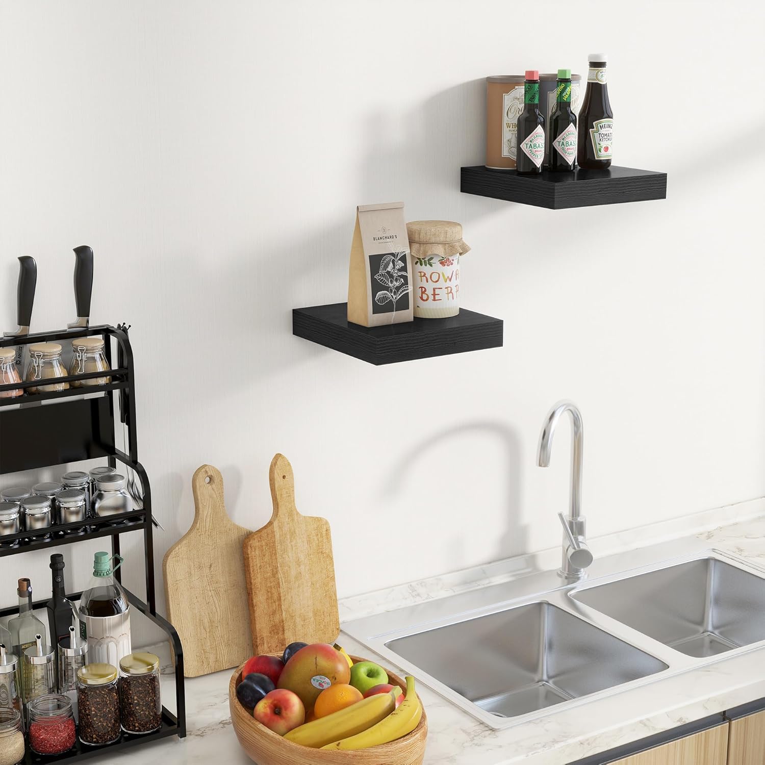 Fun Memories 10 Inch Deep Floating Shelves Set of 2