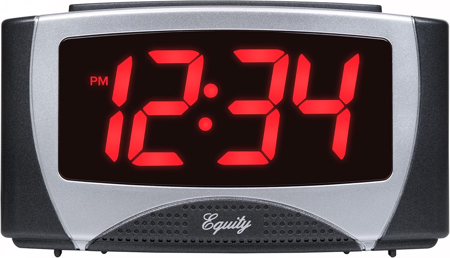 La Crosse Technology 12-Inch LED Alarm Clock with USB Power