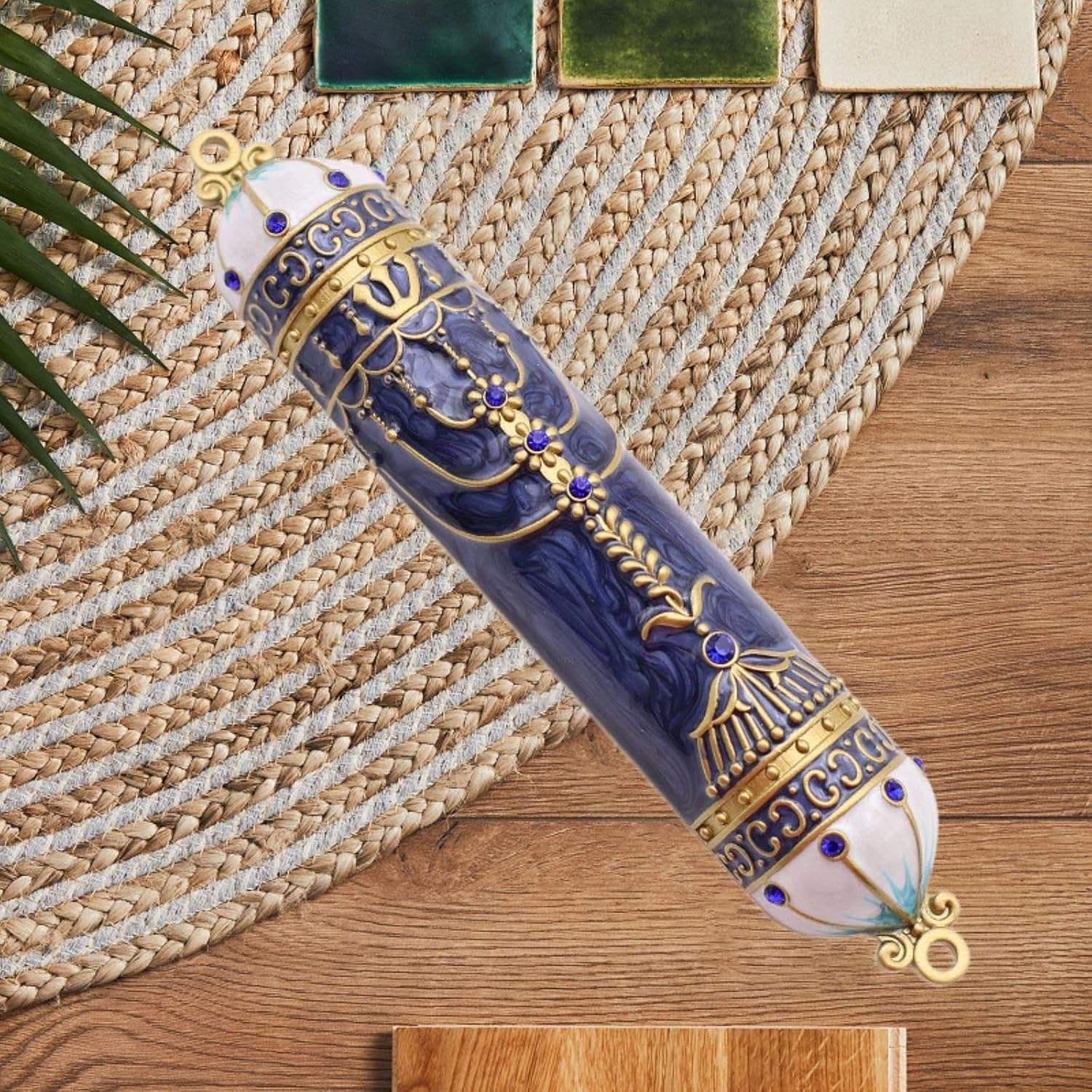 13 cm Door Mezuzah Case Judaica Gift for Protection and Welcome
