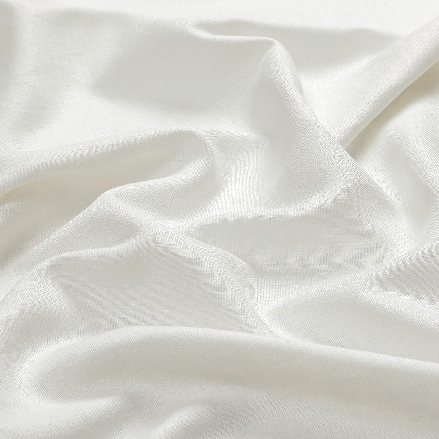 White Pinch Pleated Curtain Panel 34x84x2 for Living Room