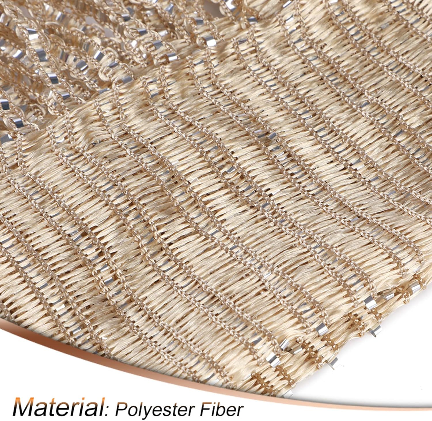 Bead Curtain for Doorway 100x200cm Sparkle Decor Panel