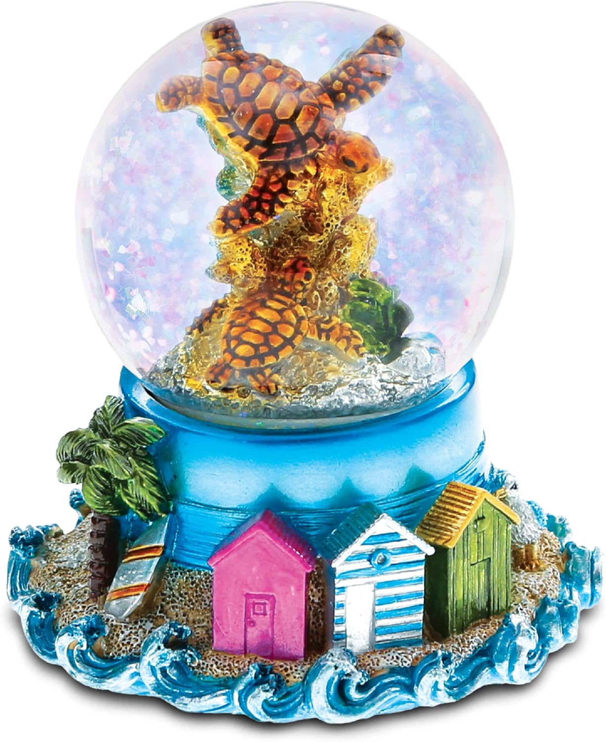 CoTa Global Cool Summer Sea Turtle Snow Globe - 65mm