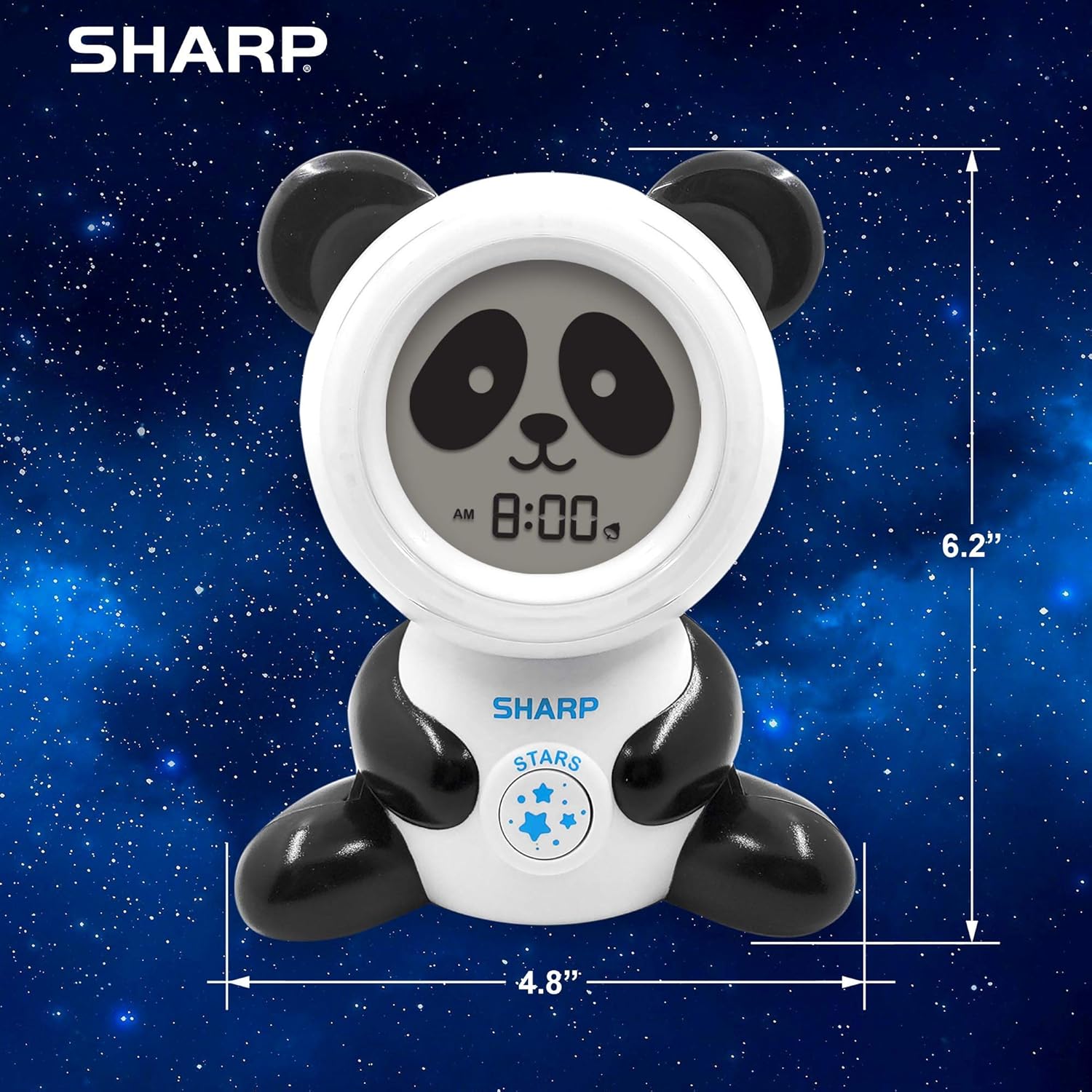Sharp Ready to Wake Bear Sleep Trainer Alarm Clock