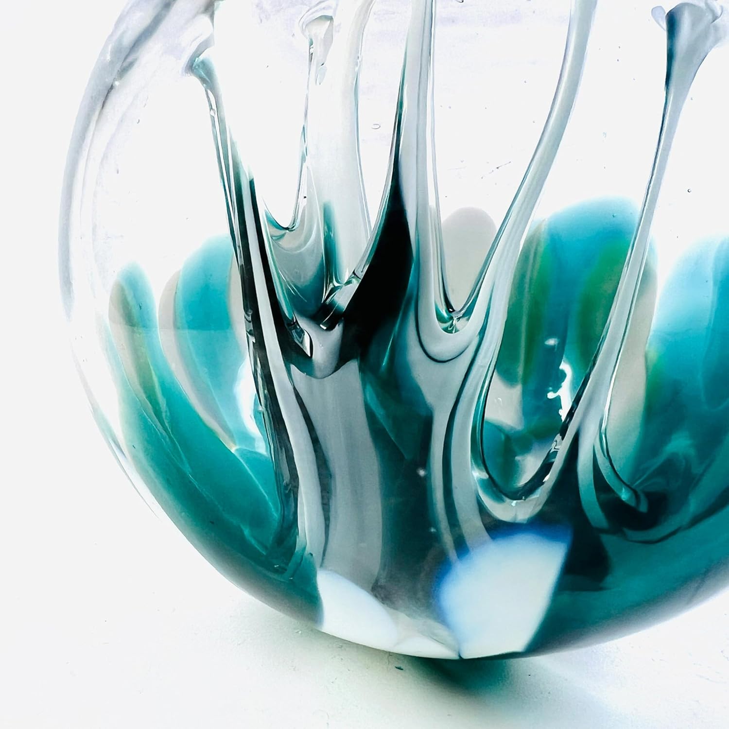 Luke Adams Glass 4 Inch Tree of Life Ornament