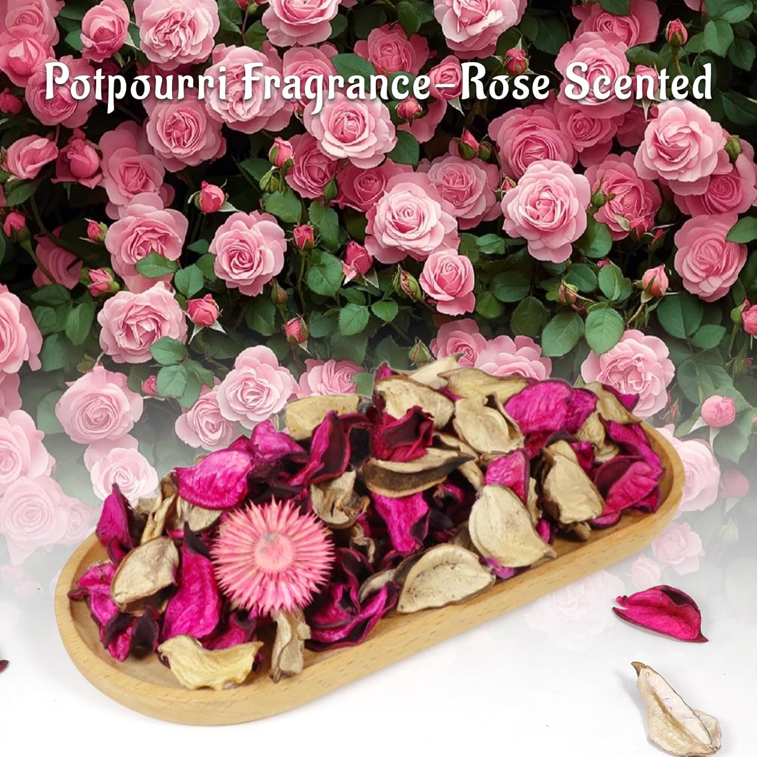 SCENTORINI Rose Scented Potpourri Bags for Home Decor