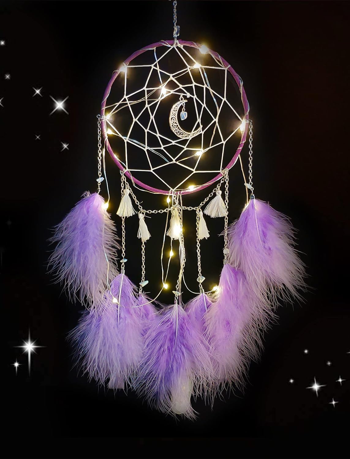 Nice Dream Purple Dream Catchers Wall Decor