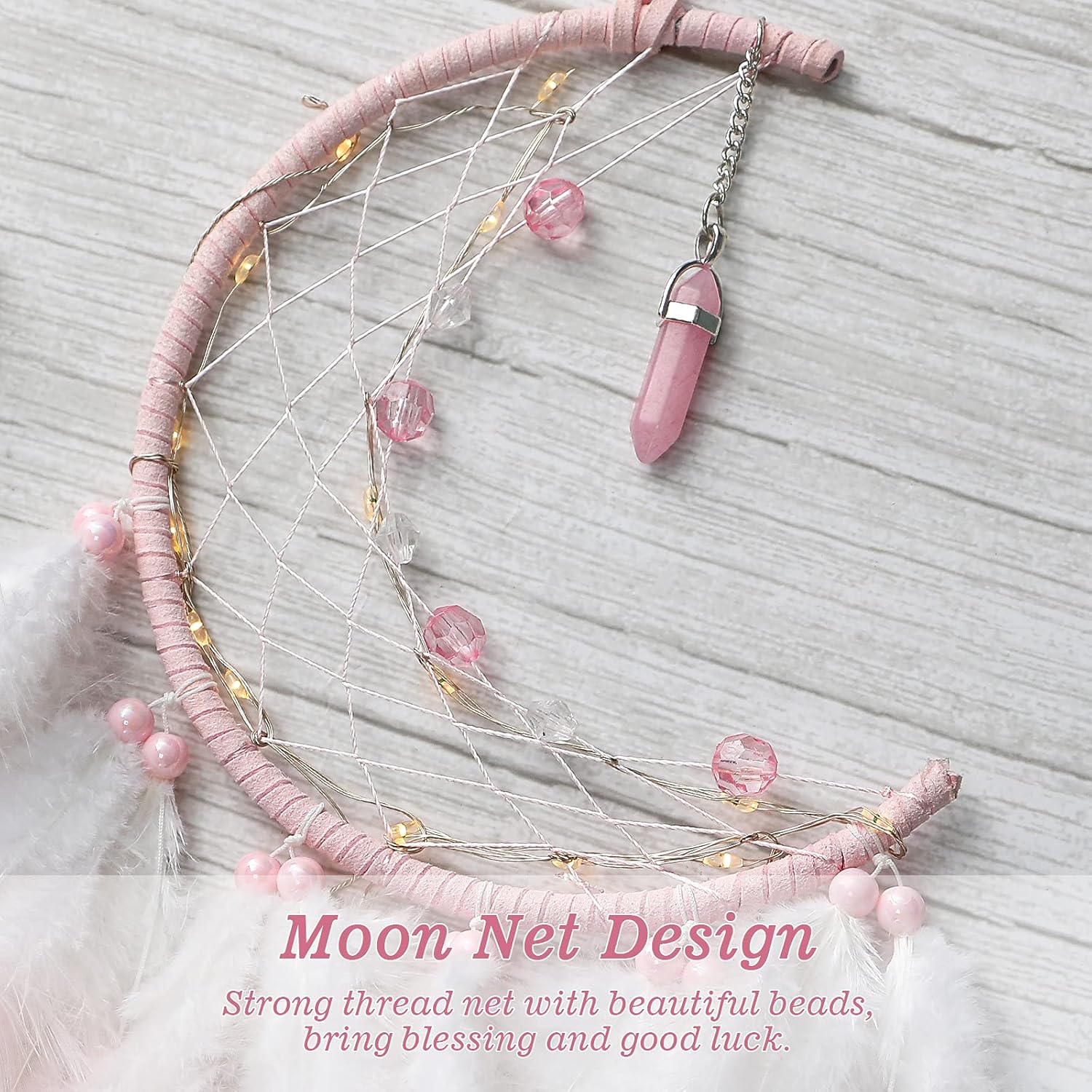 Dremisland Dream Catcher with Fairy Lights