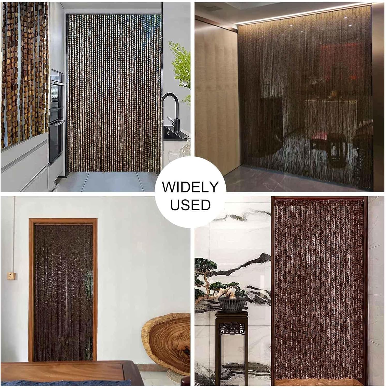 Jolan Retro Bead Curtains Door Decor Panel