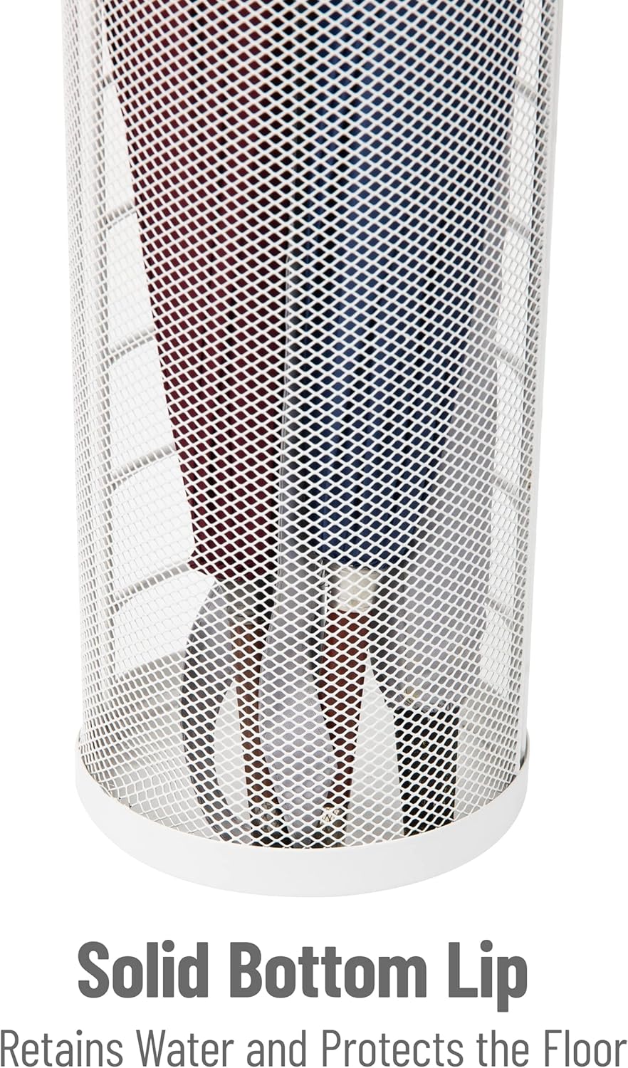Mind Reader Metal Umbrella Stand with Multi Use