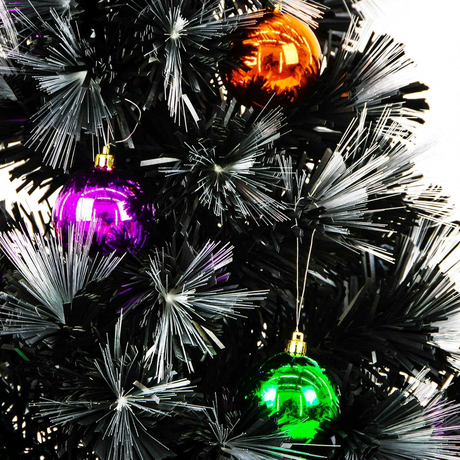 National Tree Company 50-Piece Halloween Ball Ornaments Set 1