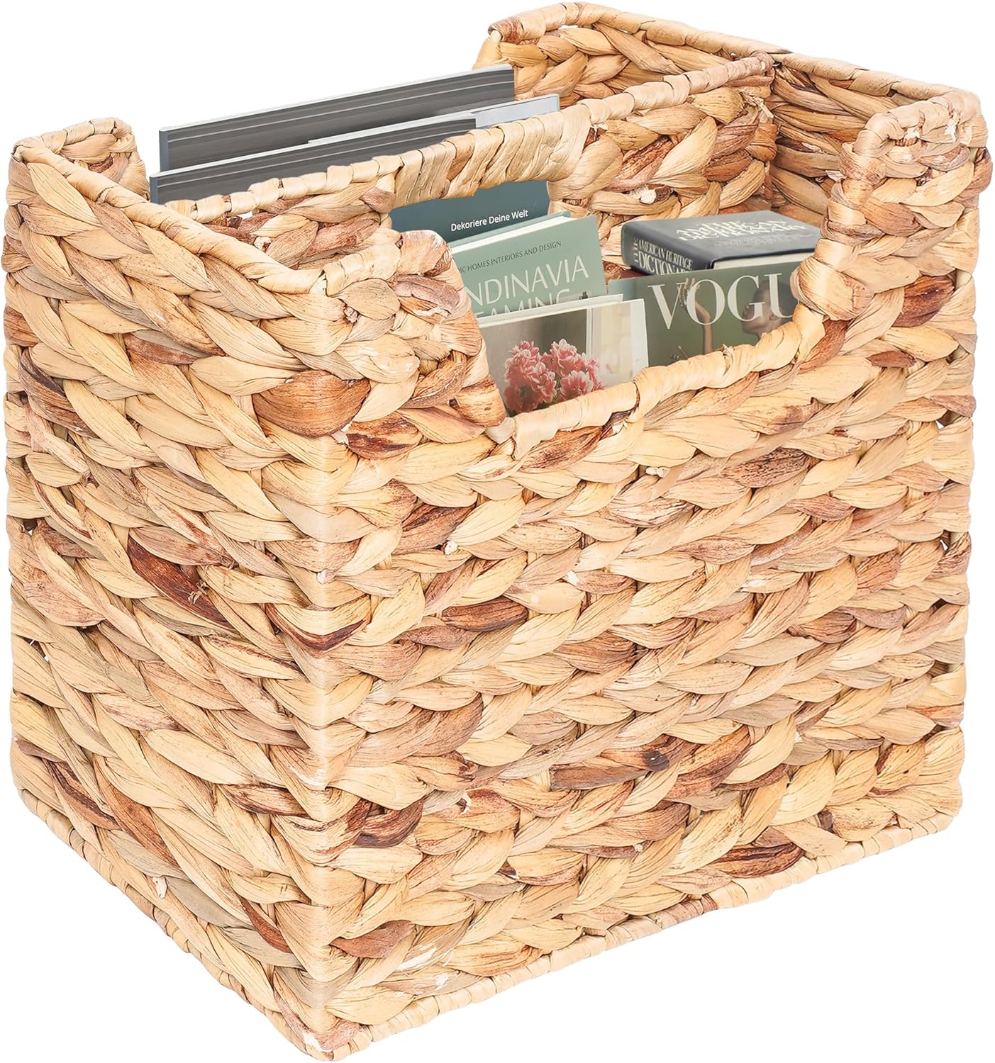 Wicker Magazine Rack - 142 x 114 x 67 Inch